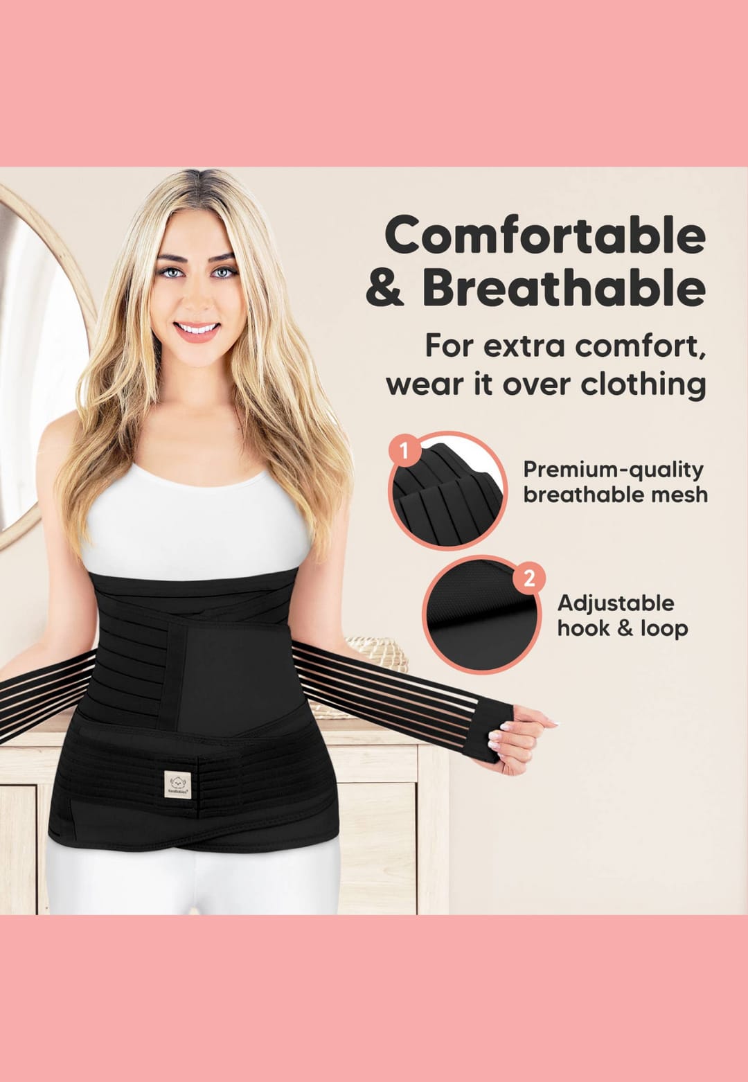 Postpartum support belt, 3in1